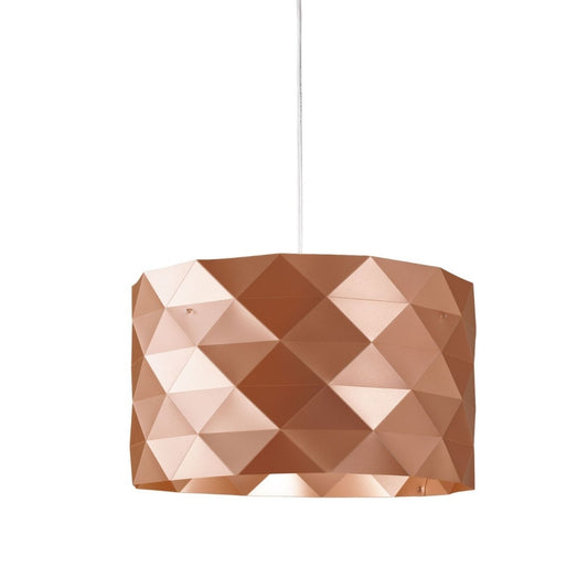 Suspension en cuivre en métal chromé Cm. 40x25h
