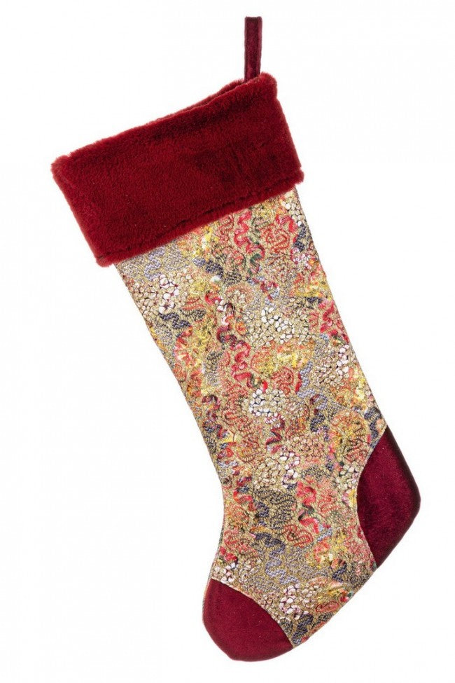 4x chaussettes Kaleido rouges