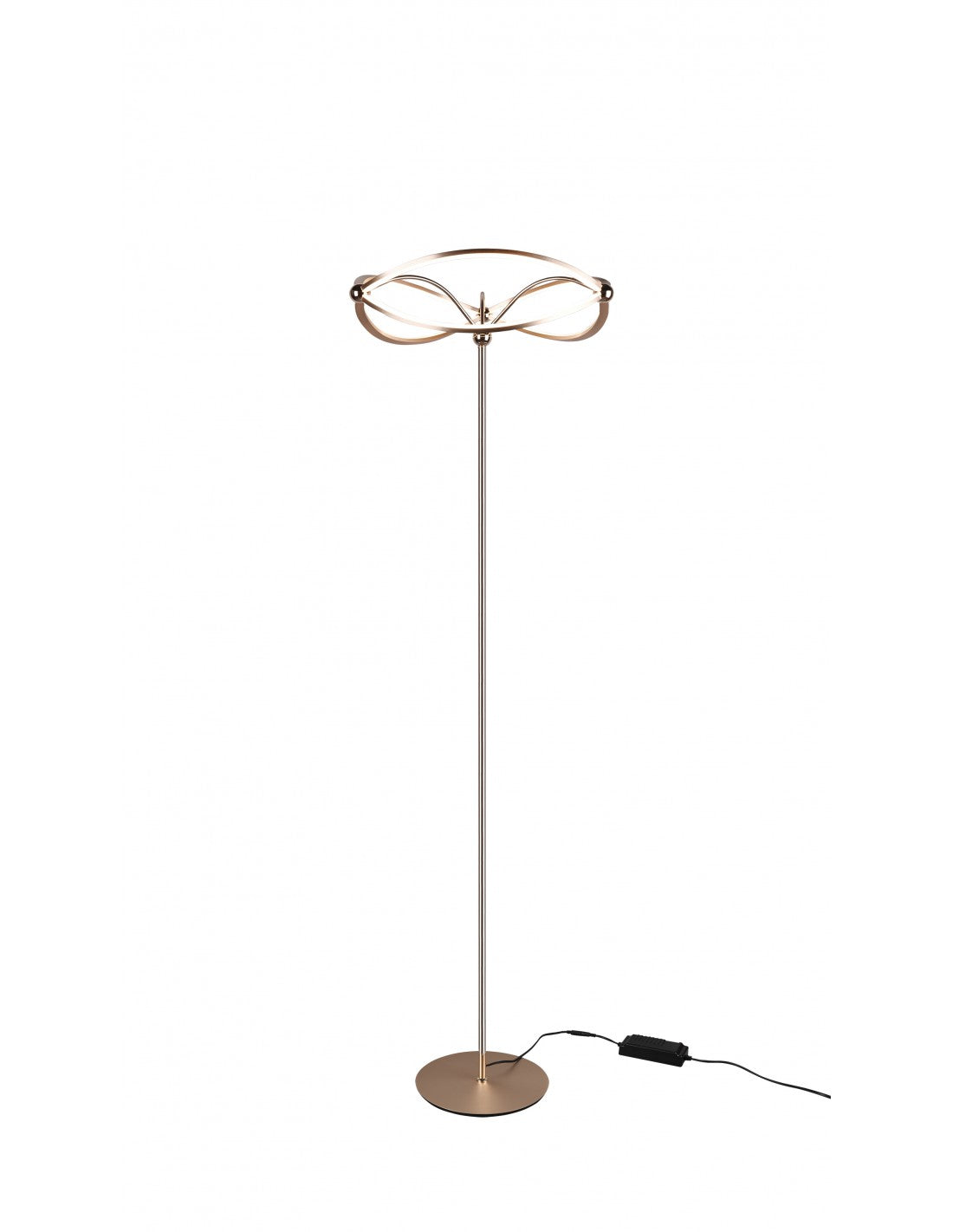 Charivari Lampadaire Diffuseur Bow Led Variateur Laiton Trio Lighting