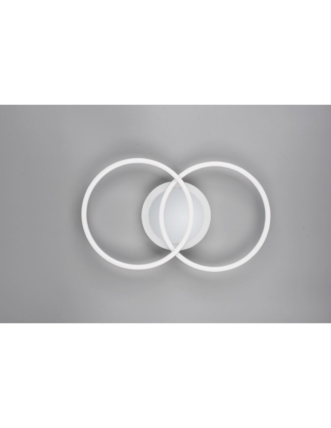 Plafonnier Cercles Chrome Led Variateur 4000k Venida Trio Lighting