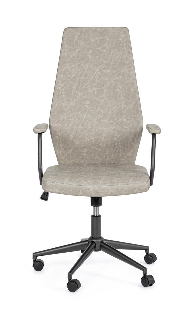 Fauteuil de bureau Jamie gris clair