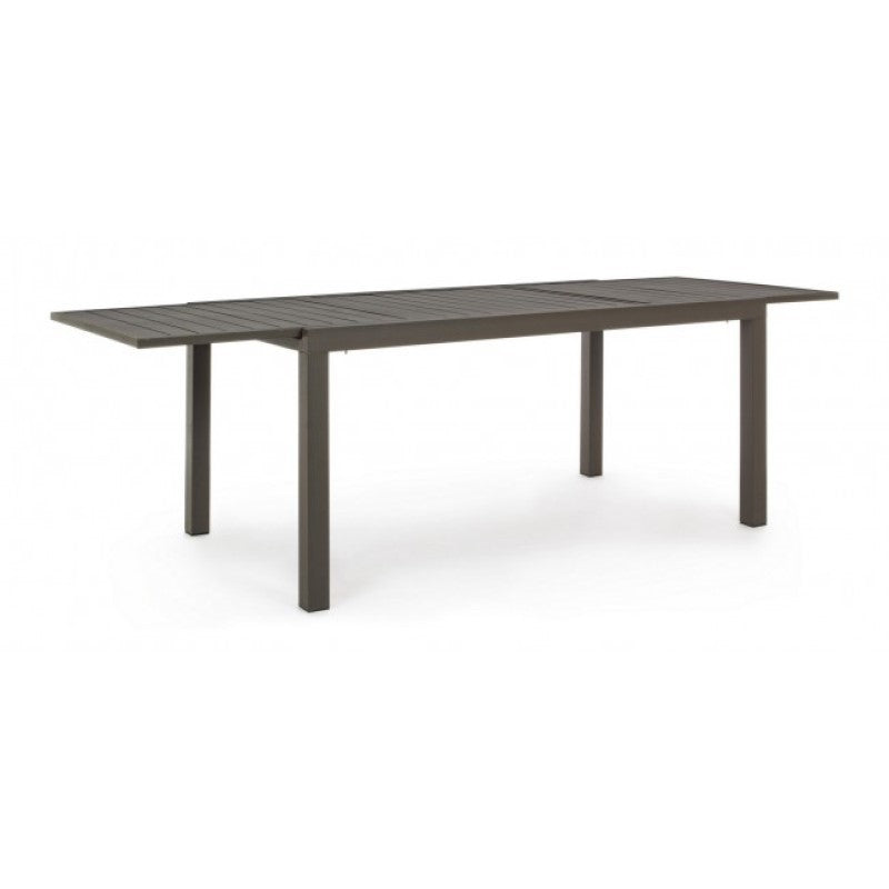 Table d'extérieur extensible en aluminium Caffè HILDE YK14 160-240x90x h75 cm