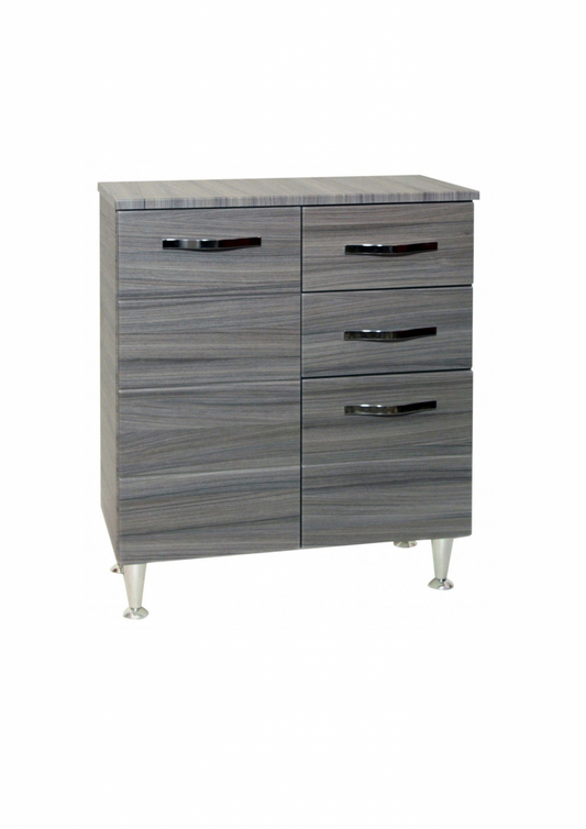 Base Antonella avec 2 portes plus 2 tiroirs 66 x 33 x 80 cm