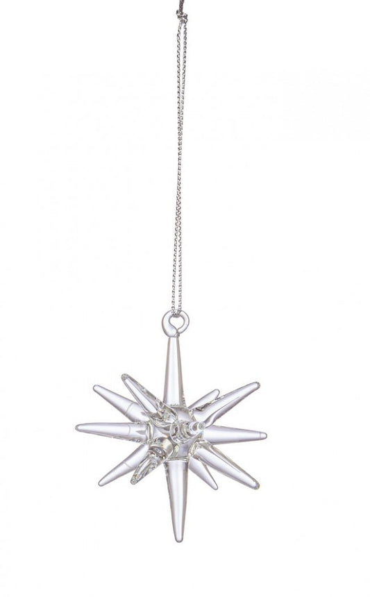 12x Pendentif Stellaire Vt Transparent