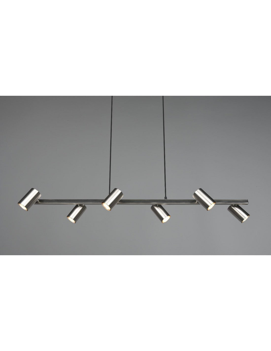 Lustre 6 Spots GU10 Orientables Marley Nichel Trio Lighting
