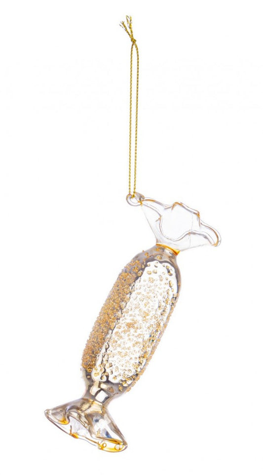 12x Pendentif Champagne Vt Toffee 2.9X11.8H