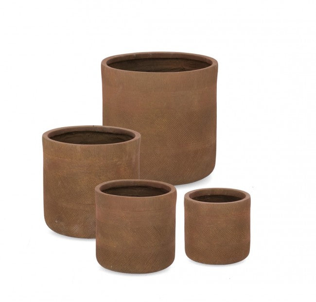 Set4 Rigo Cil Porte-Vase Rouillé