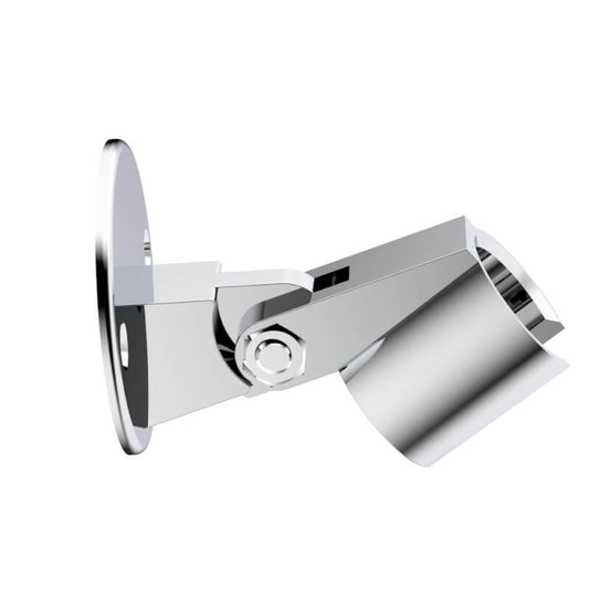 Support de douche chromé