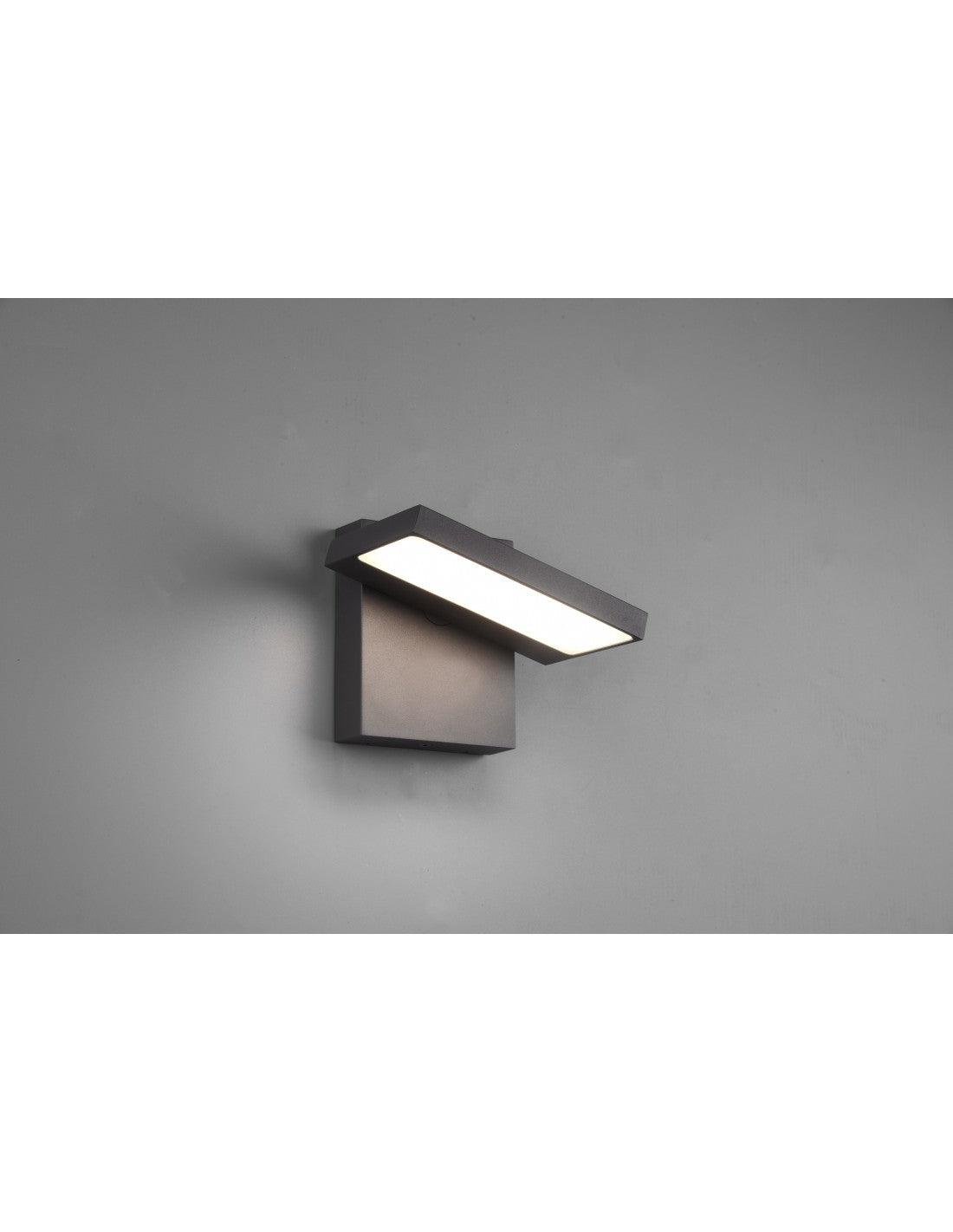 Applique Extérieure LED Ajustable Aluminium Anthracite IP54 Horton Trio Éclairage