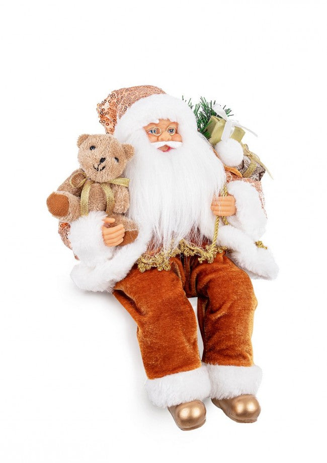 6x Père Anthon Assis Bronze