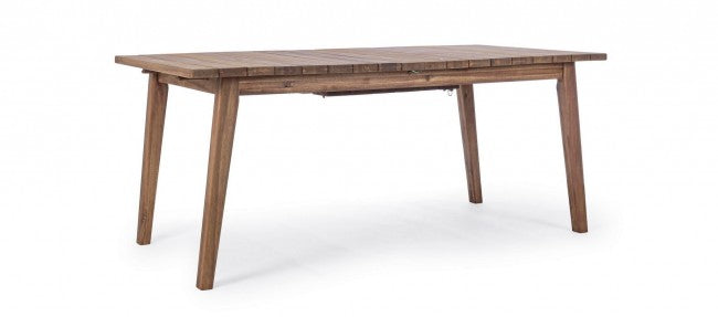 Table d'extérieur en bois extensible VARSAVIA 180-240x90x h76 cm