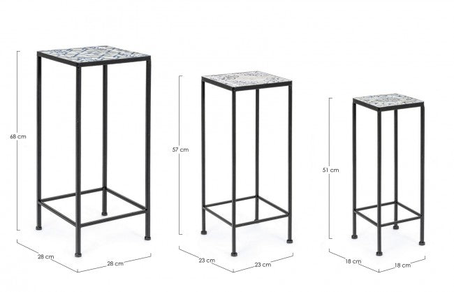 2x Set3 Tables Basses Eric Qu