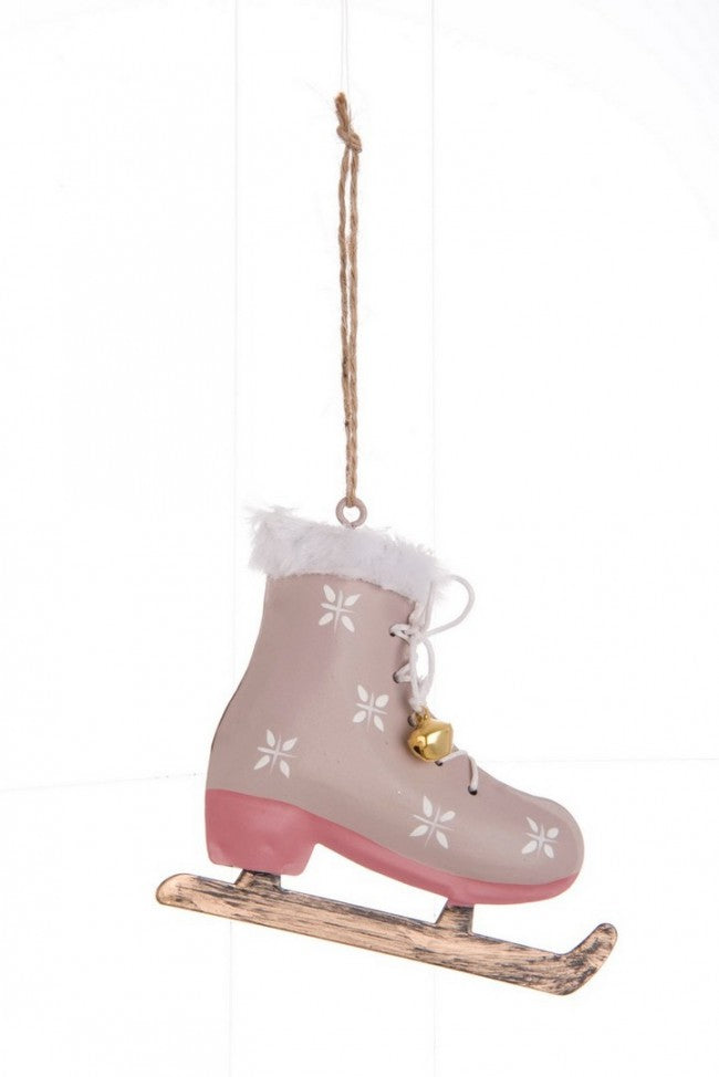 12x Pendentif Susan Skate rose clair