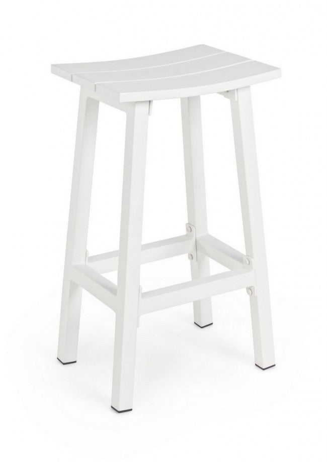Tabouret de bar Skipper Blanc h71cm