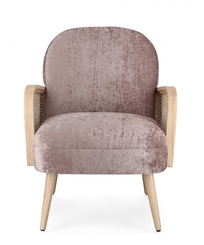 Fauteuil Dalida Vieux Rose