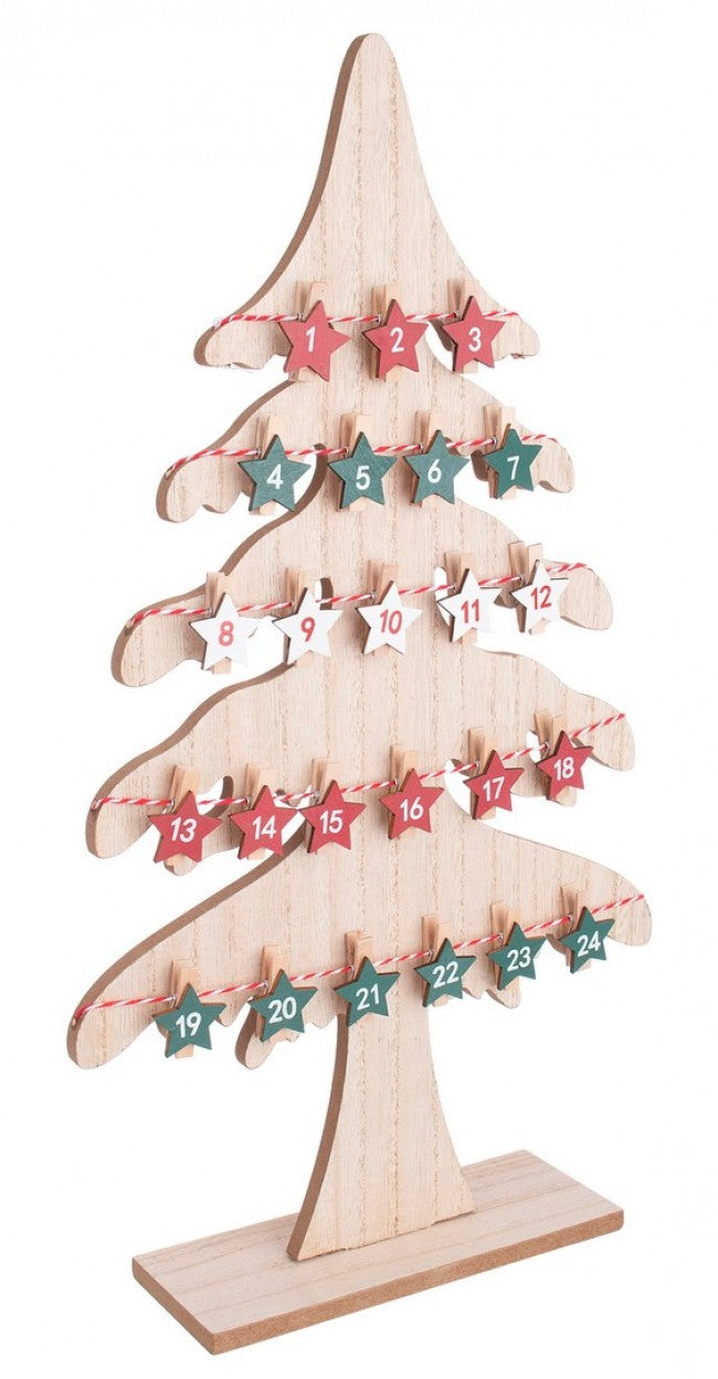 4x Calendrier de l'Avent Jahn Pine Nat 26,5X47