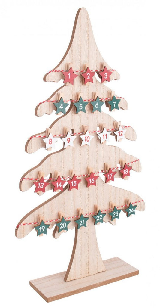 4x Calendrier de l'Avent Jahn Pine Nat 26,5X47