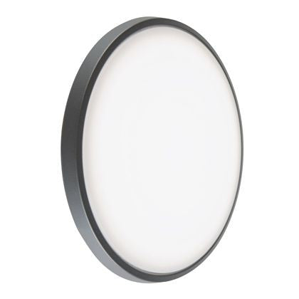 Plafonnier LED 28W 4000K ligne électro graphite