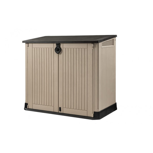 Boîte à outils STORE IT OUT en résine Beige-Marron 132x71,5xh.113,5 cm