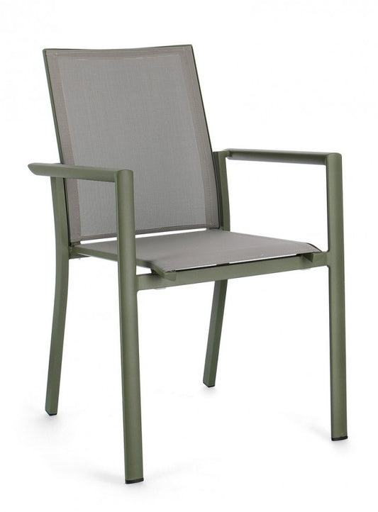 4x Chaise C-Br Konnor Verte