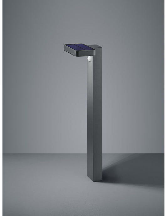 Poteau Esquel Led Anthracite IP44 Avec Trio Éclairage Détecteur De Mouvement