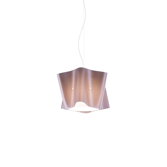 Suspension en métal rose en métal chromé Cm. 25x25h