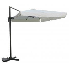 PARAPLUIE DÉCENTRALISÉE EN ALUMINIUM 'ÉMERAUDE' MT.2X3