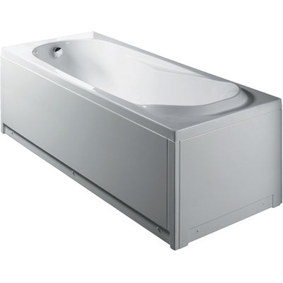 Baignoire rectangulaire sans hydromassage avec panneaux modèle Milo