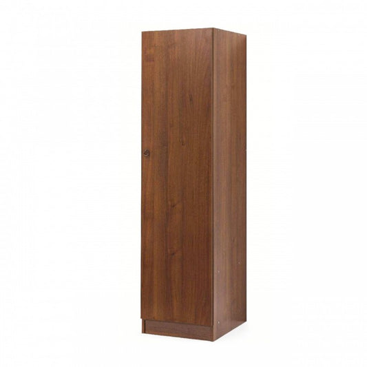 Armoire modulable pour chambre 1 porte Noyer Antique 45x60xH 180 cm