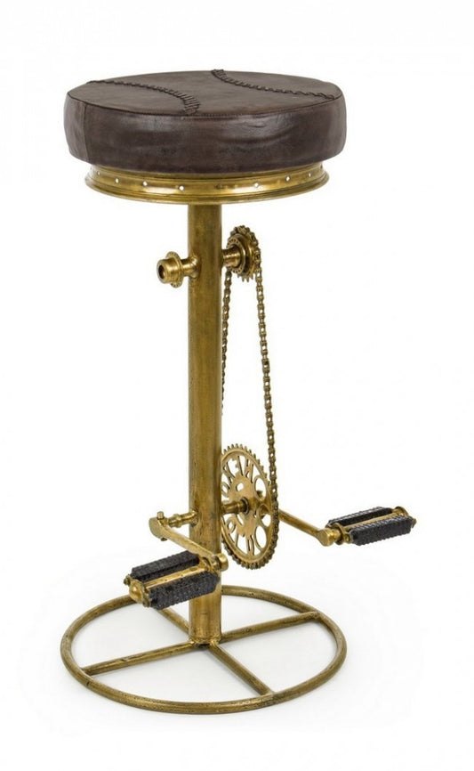 Tabouret de bar Cycle Or H80