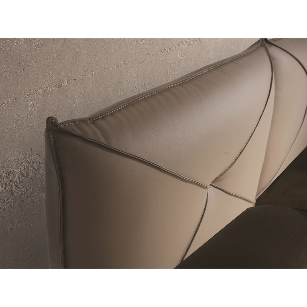 Letto matrimoniale contenitore Armonia bianco