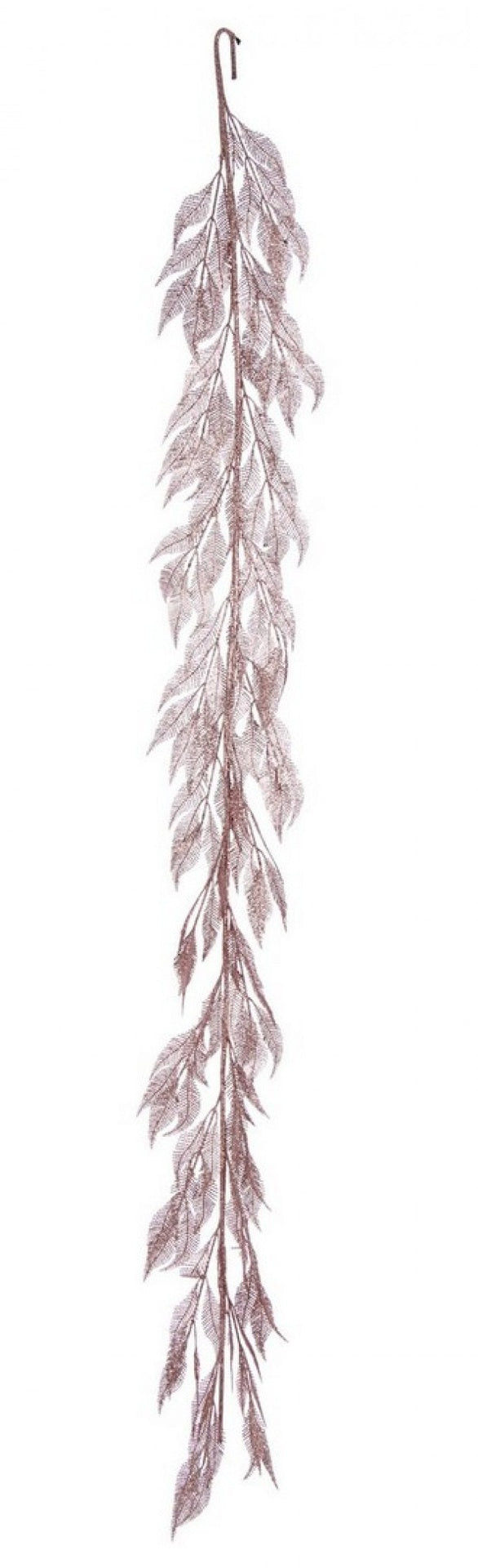 4x Guirlande Peggy Or ​​Rose H180cm