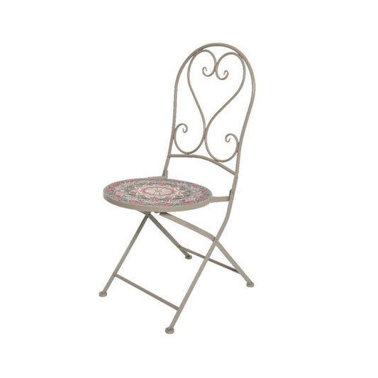 Chaise de bistro en métal