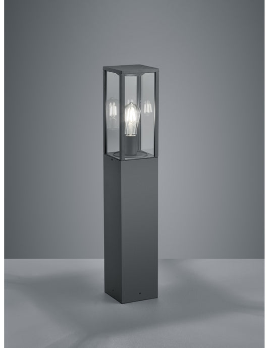 Borne Haute d'Extérieur Garonne Anthracite H80 cm Trio Lighting