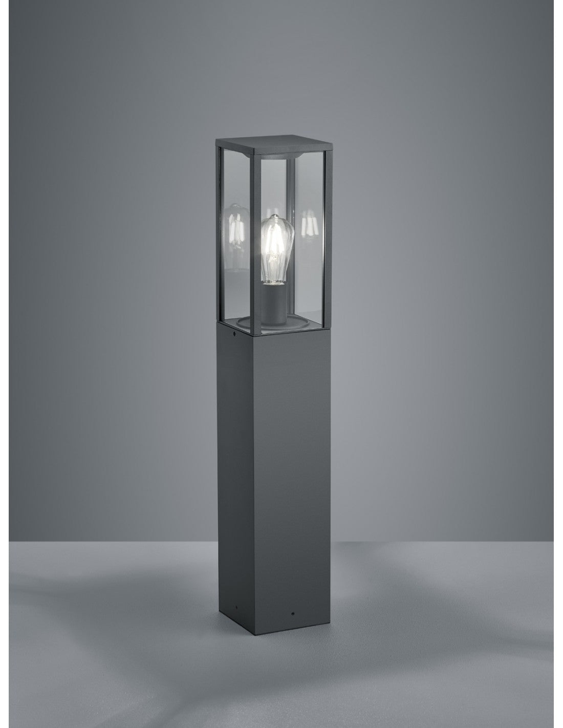 Borne Haute d'Extérieur Garonne Anthracite H80 cm Trio Lighting