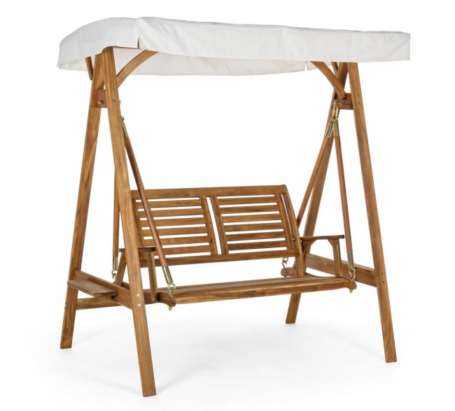 Balançoire d'extérieur 2 places 185x112x188h cm