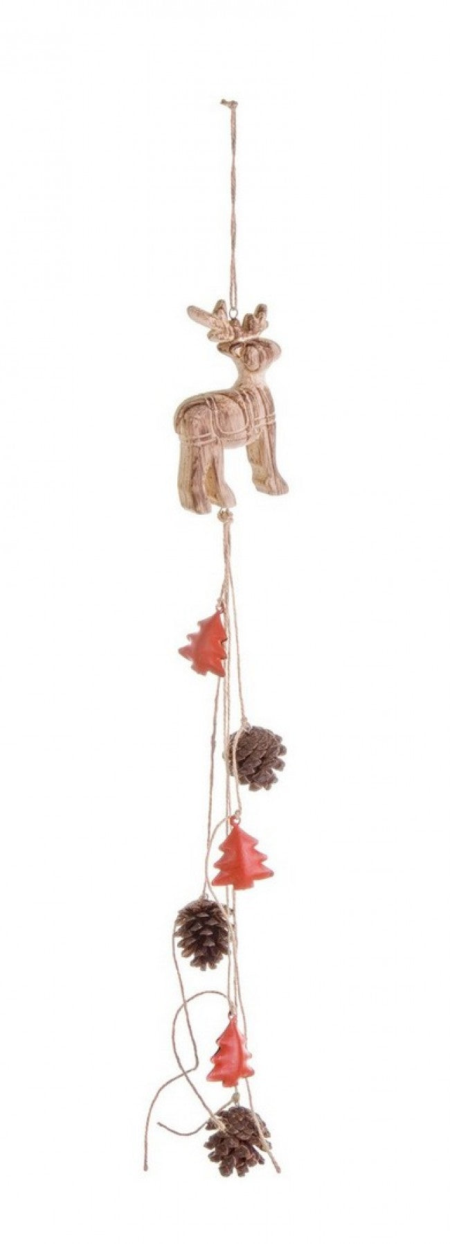 6x pendentif Renne C brut