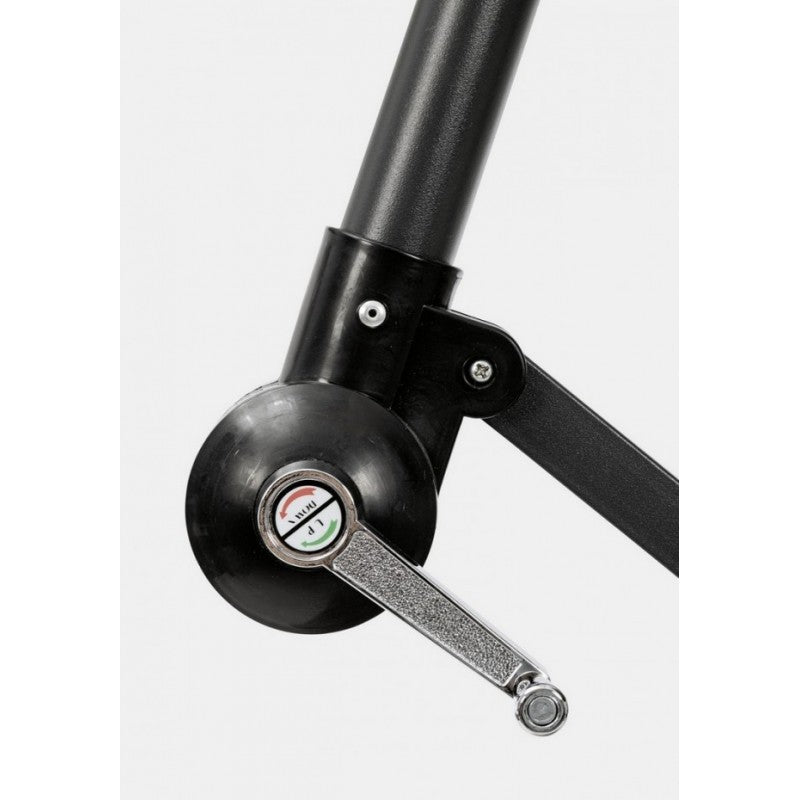 Parasol de jardin avec bras 360° Texas 300x h260 cm Anthracite-Paon