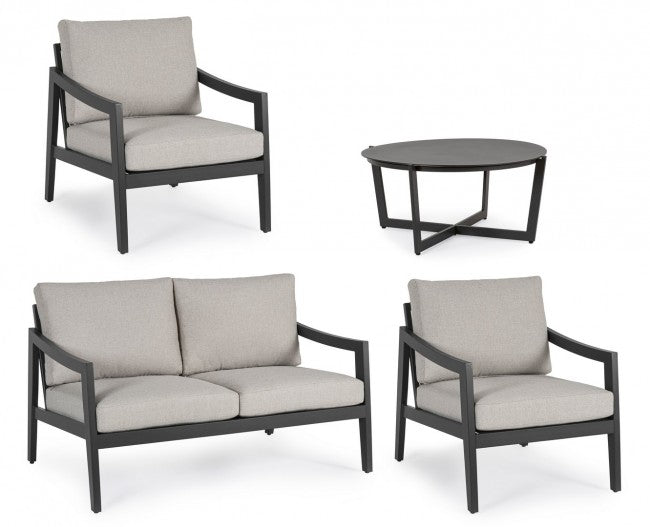 Set4 Salon CC Sirenus Anthracite Yk13