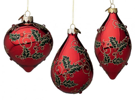 12x Pendentif Vt Zaida Rouge Cul3