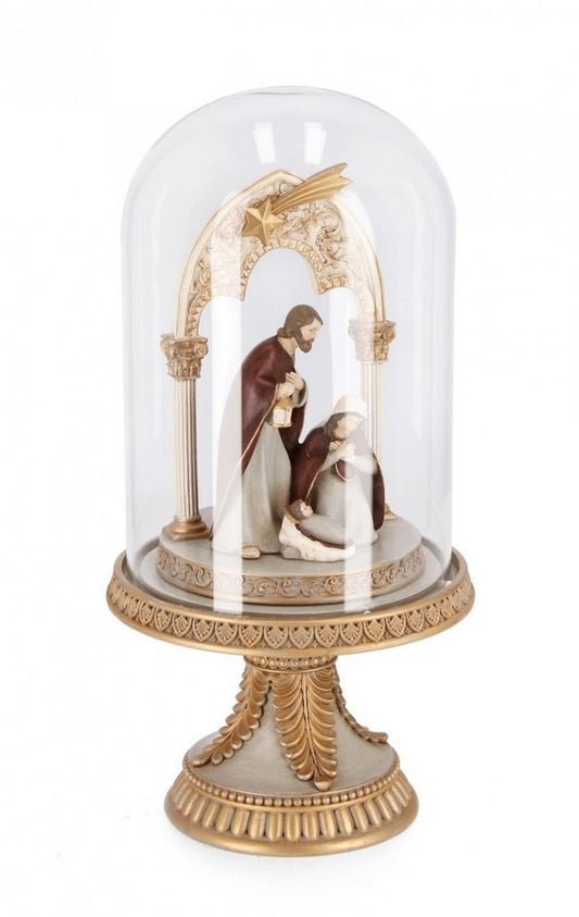 2x Cloche Vt Karolyn Nativité 3F Support