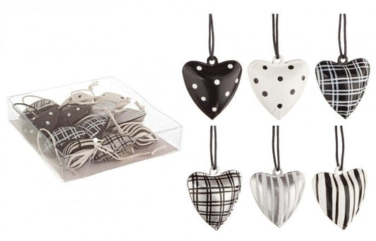 6x Pack12 Pendentif Coeur Dotty Cul