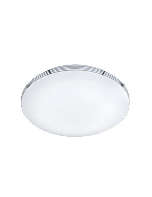 Plafonnier LED IP44 Dimmable Apart Blanc Ø35 cm Trio Lighting
