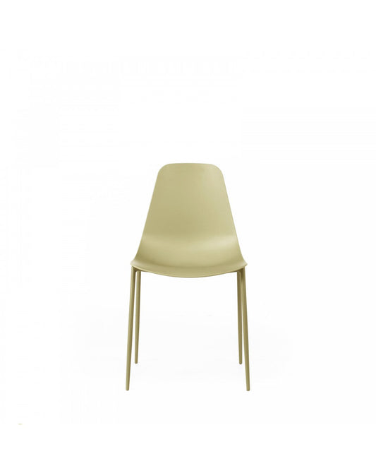 4x Chaise en polypropylène - Frida