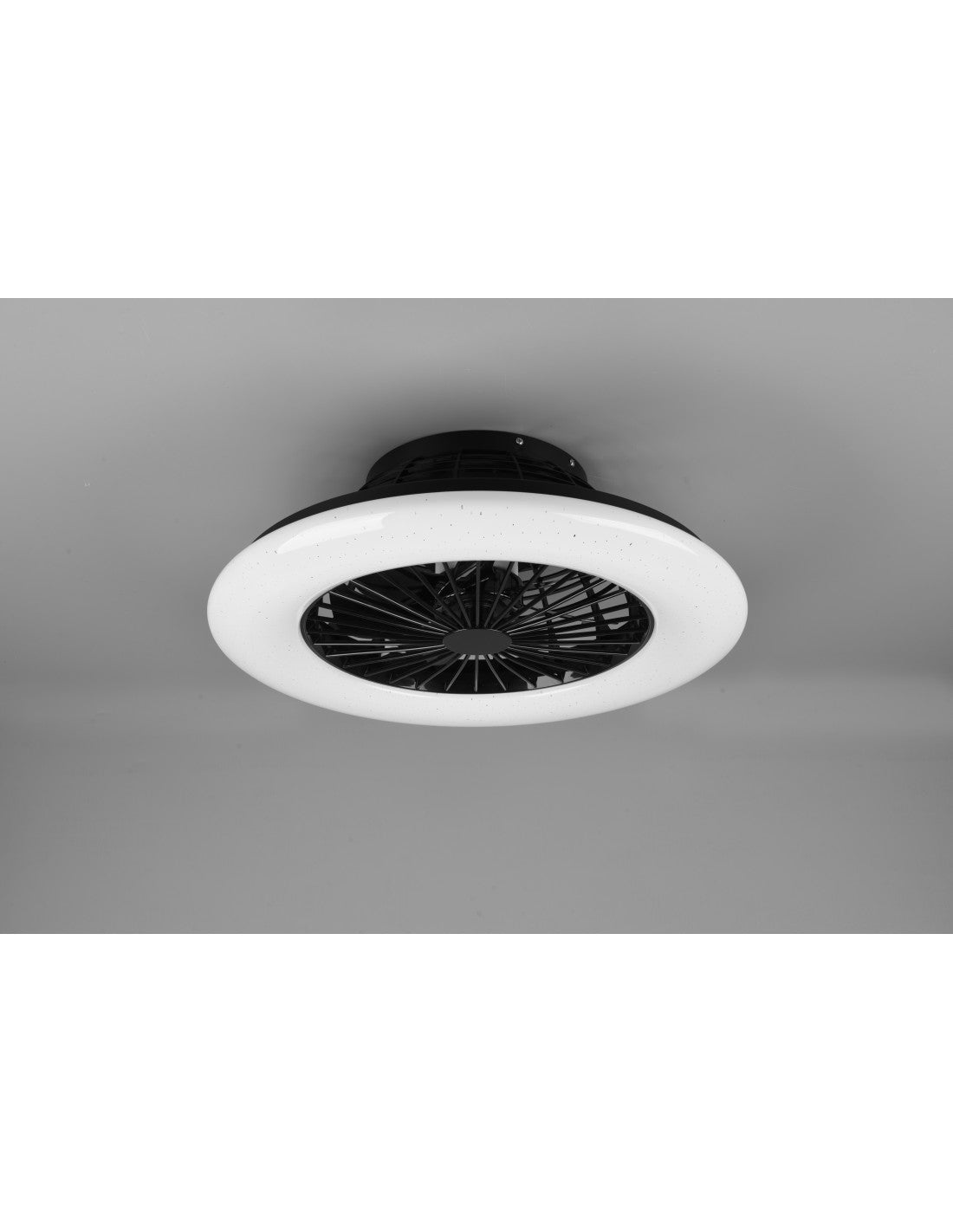 Lustre LED à intensité variable Stralsund Noir Trio Lighting