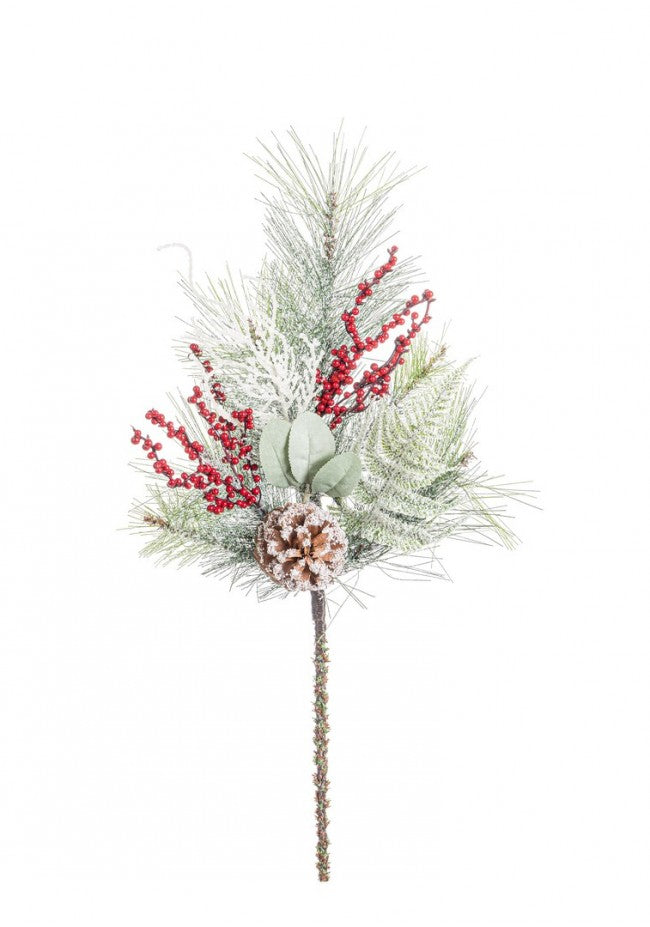 12x Cueillette Baies Cerisier Rouge H55cm