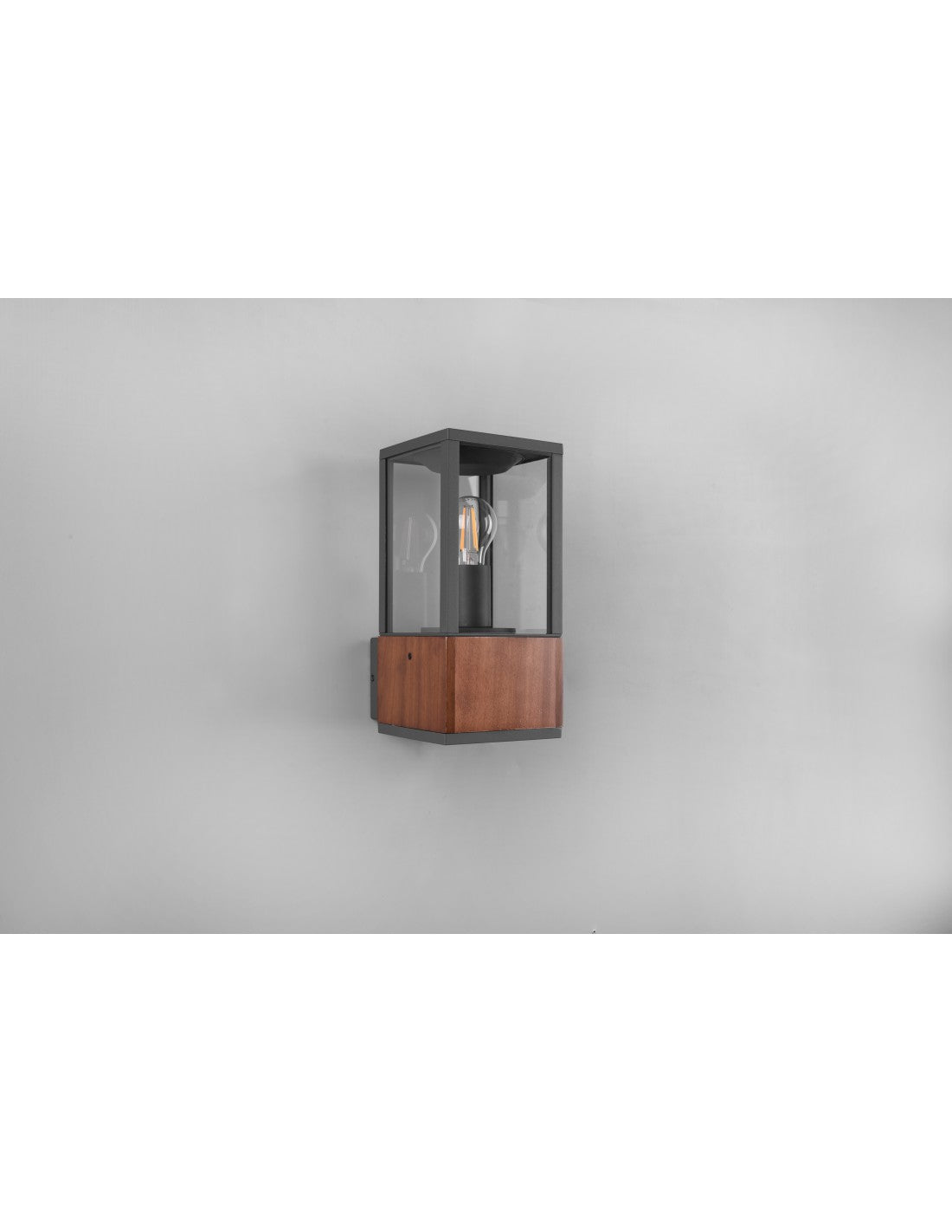 Applique Extérieure Garonne IP44 1xE27 Bois Trio Luminaire