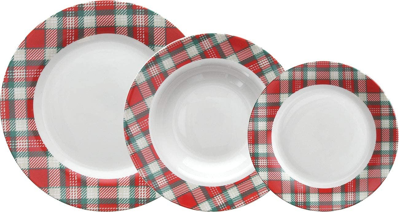 Service de table 18 pièces Ecosse Tognana