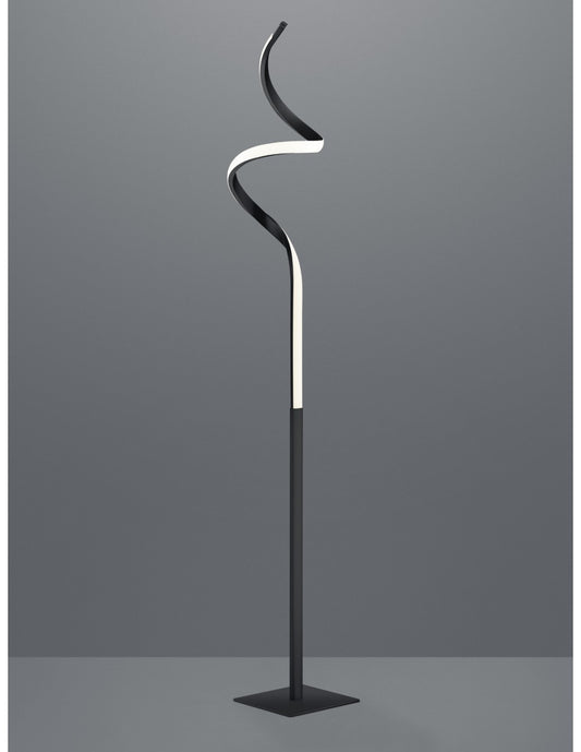 Lampadaire Course Led Touch Dimmable H145 cm Anthracite Trio Lighting