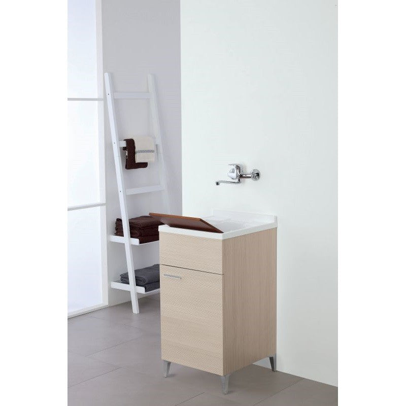 Lavabo 1 porte Larice 45x50x h83 cm